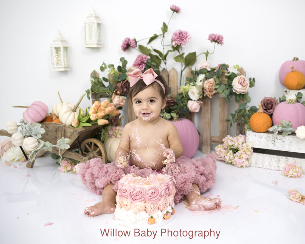 A Floral Spring Cake Smash || Boston Child Photographer — Jennifer Prisco  Photography | Boston Maternity Newborn + Family Photographer